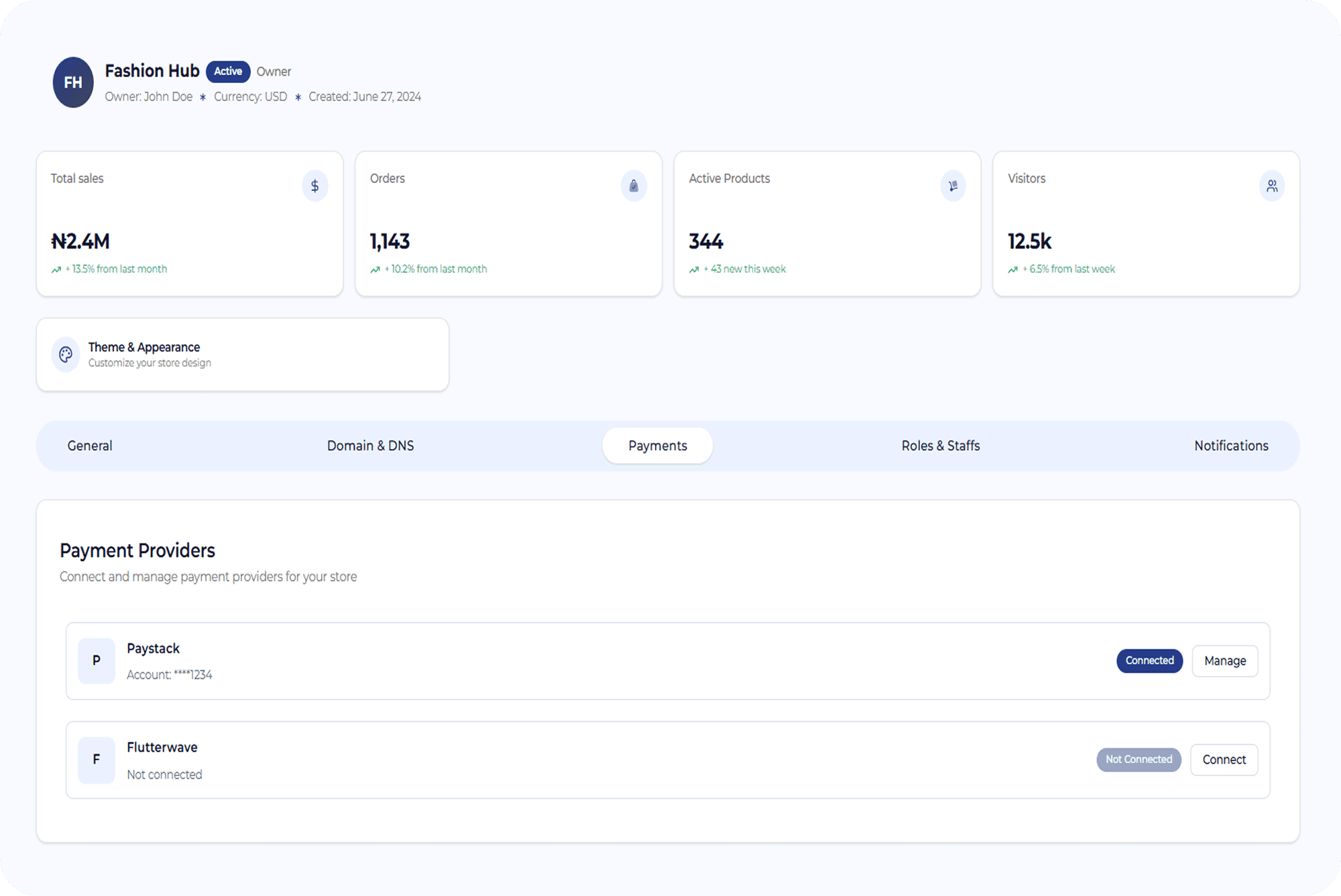 Payment Integrations